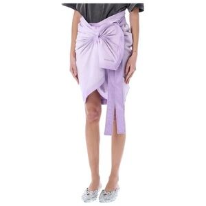 Y Project Lavender Wrap Skirt